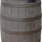 Good Ideas RW50-OAK Rain Wizard Rain Barrel 50 Gallon