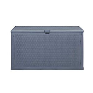 KOOLWOOM Deck Box, 120-Gallon Patio Outdoor