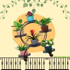 Metal Plant Stand, 4 Tiers 6 Potted Holders