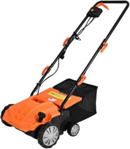 Goplus 2-in-1 Lawn Dethatcher