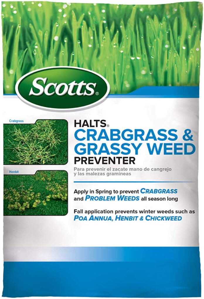 Scotts Halts Crabgrass Preventer