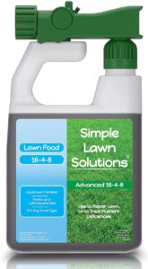 Advanced 16-4-8 Balanced NPK - Lawn Food Quality Liquid Fertilizer