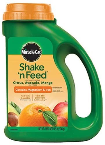 Miracle-Gro Shake 'N Feed Citrus, Avocado, Mango Plant Food