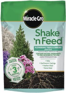 Miracle-Gro Shake 'N Feed Flowering Trees and Shrubs Continuous Release Plant Food