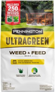 Pennington 100536600 UltraGreen Weed & Feed Lawn Fertilizer