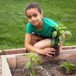 girl-planting-plant-in-garden