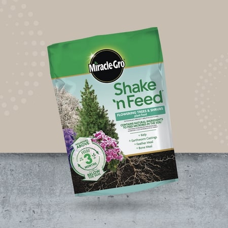 Miracle-Gro Shake' N Feed Flowering Trees and Shrubs Continuous Release Plant Food